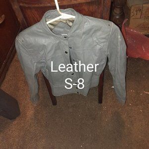 Lafayette 148 New York Leather Jacket Women's